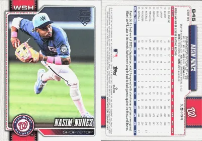 Nasim Nunez — 2026 Topps Topps Series 2