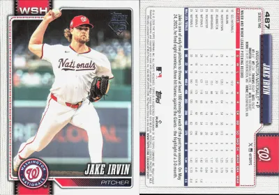 Jake Irvin — 2026 Topps Topps Series 2