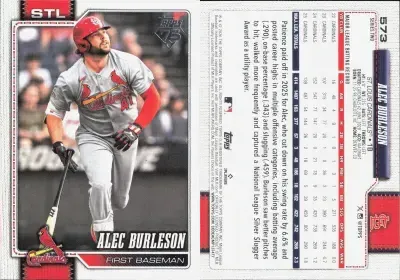 Alec Burleson — 2026 Topps Topps Series 2