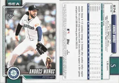 Andrés Muñoz — 2026 Topps Topps Series 2