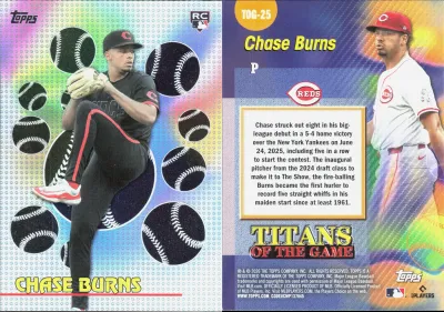 Chase Burns card