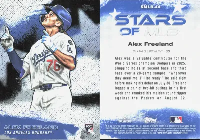 Alex Freeland 2026 Topps Topps Series 2