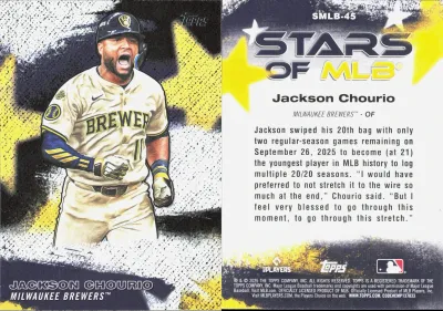 Jackson Chourio card