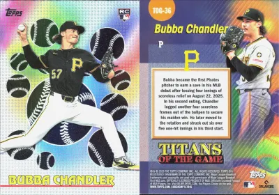 Bubba Chandler card