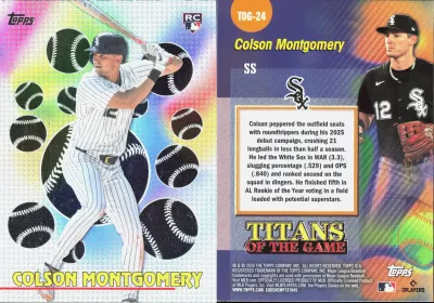 Colson Montgomery 2026 Topps Topps Series 2