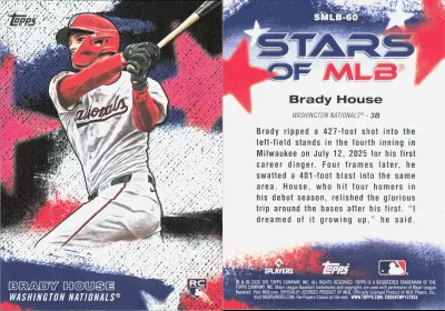 Brady House card