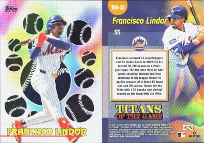 Francisco Lindor 2026 Topps Topps Series 2