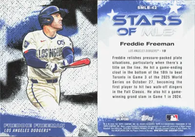 Freddie Freeman — 2026 Topps Topps Series 2