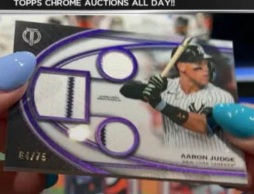 Aaron Judge — 2026 Topps Topps Tribute Purple