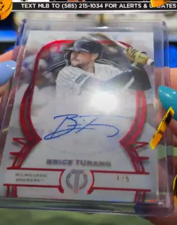 Brice Turang — 2026 Topps Topps Tribute Red