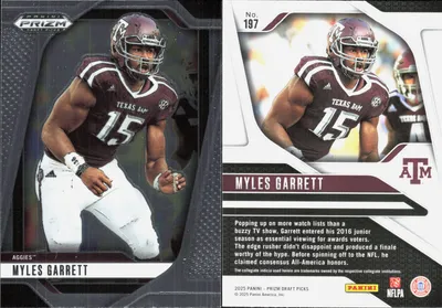 Myles Garrett 2025 Panini Prizm Draft Picks