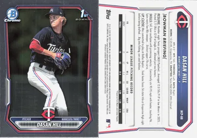 Dasan Hill — 2026 Topps Bowman