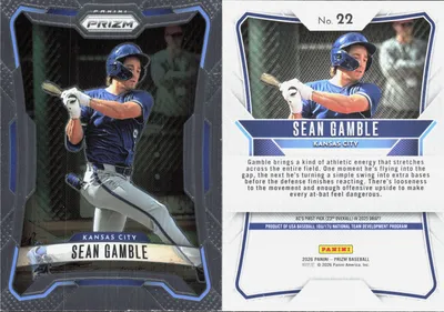 Sean Gamble — 2026 Panini Prizm