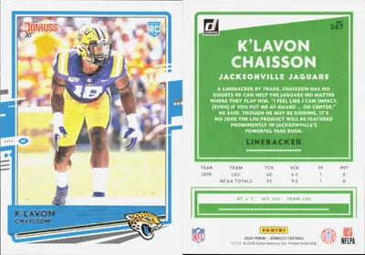 K'Lavon Chaisson — 2020 Panini Donruss
