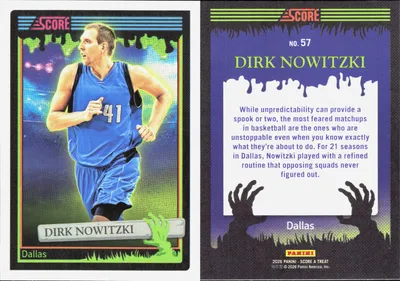 Dirk Nowitzki — 2026 Panini Score A Treat