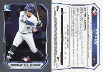 JoJo Parker — 2026 Topps Bowman Chrome