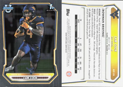 Cam Cook — 2026 Topps Bowman