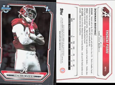 Yhonzae Pierre — 2026 Topps Bowman
