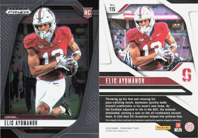 Elic Ayomanor 2025 Panini Prizm Draft Picks