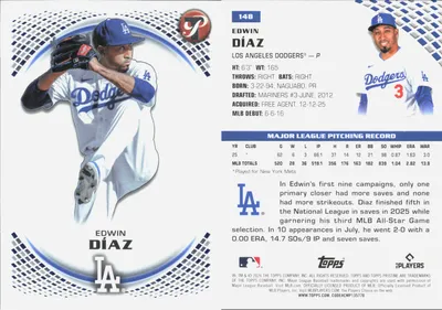 Edwin Díaz card