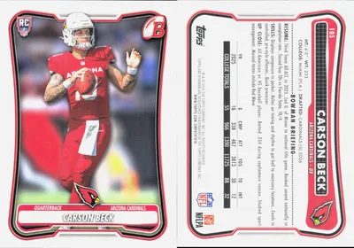Carson Beck — 2026 Topps Bowman