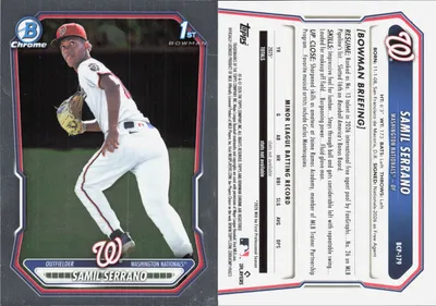Samil Serrano — 2026 Topps Bowman Chrome
