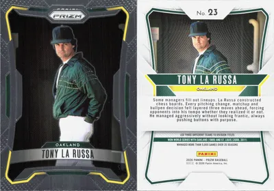 Tony La Russa — 2026 Panini Prizm