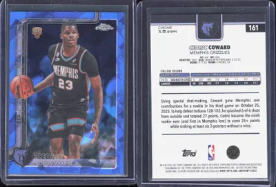 Cedric Coward card