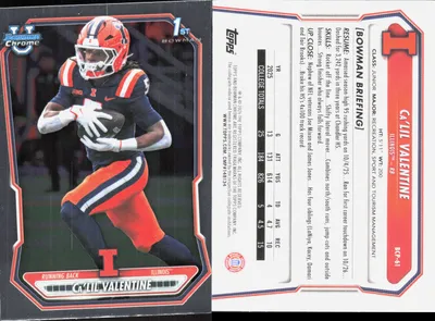 Ca'Lil Valentine — 2026 Topps Bowman