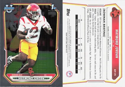 Waymond Jordan — 2026 Topps Bowman