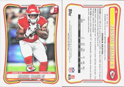 Kenneth Walker III 2026 Topps Bowman