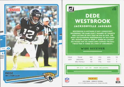 Dede Westbrook — 2020 Panini Donruss