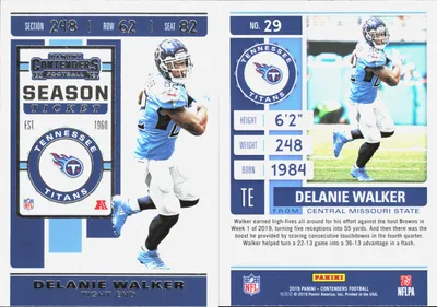 Delanie Walker — 2019 Panini Contenders