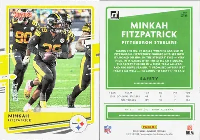 Minkah Fitzpatrick card