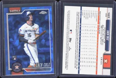 Zach Cole — 2026 Topps Topps Chrome Sapphire Edition