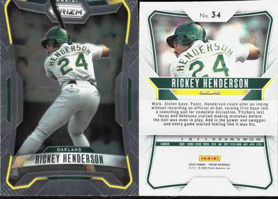 Rickey Henderson card