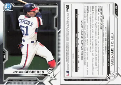 Yoelqui Cespedes — 2021 Topps Bowman Chrome