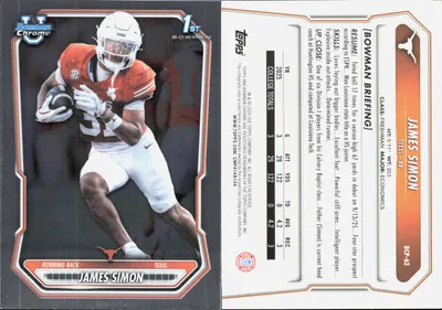James Simon — 2026 Topps Bowman