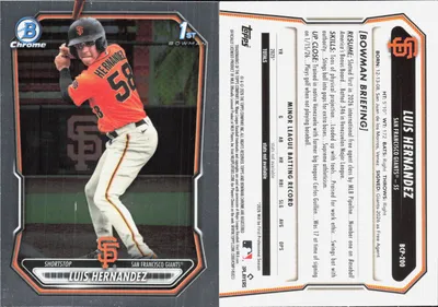 Luis Hernandez — 2026 Topps Bowman Chrome