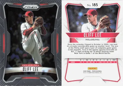 Cliff Lee — 2026 Panini Prizm