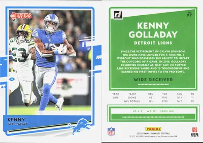 Kenny Golladay — 2020 Panini Donruss