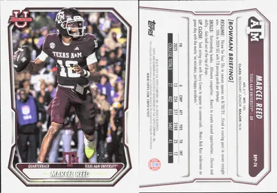 Marcel Reed — 2026 Topps Bowman