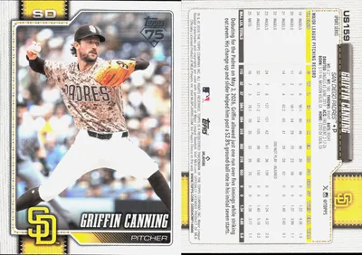 Griffin Canning — 2026 Topps Update Series