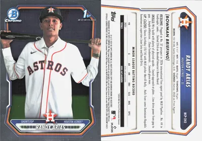 Randy Arias — 2026 Topps Bowman Chrome