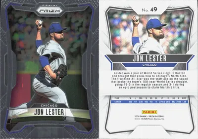 Jon Lester — 2026 Panini Prizm