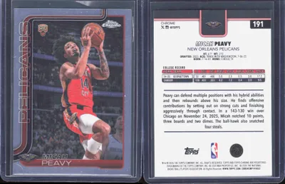 Micah Peavy 2025 Topps Chrome