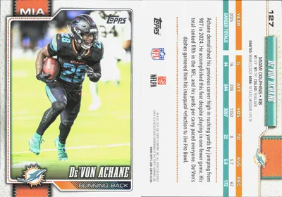 De'Von Achane 2026 Topps Flagship