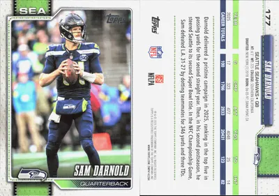 Sam Darnold 2026 Topps Flagship