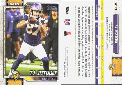 T.J. Hockenson 2026 Topps Flagship