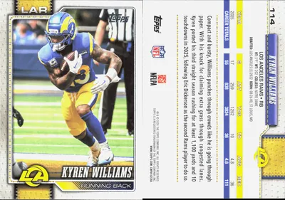 Kyren Williams 2026 Topps Flagship